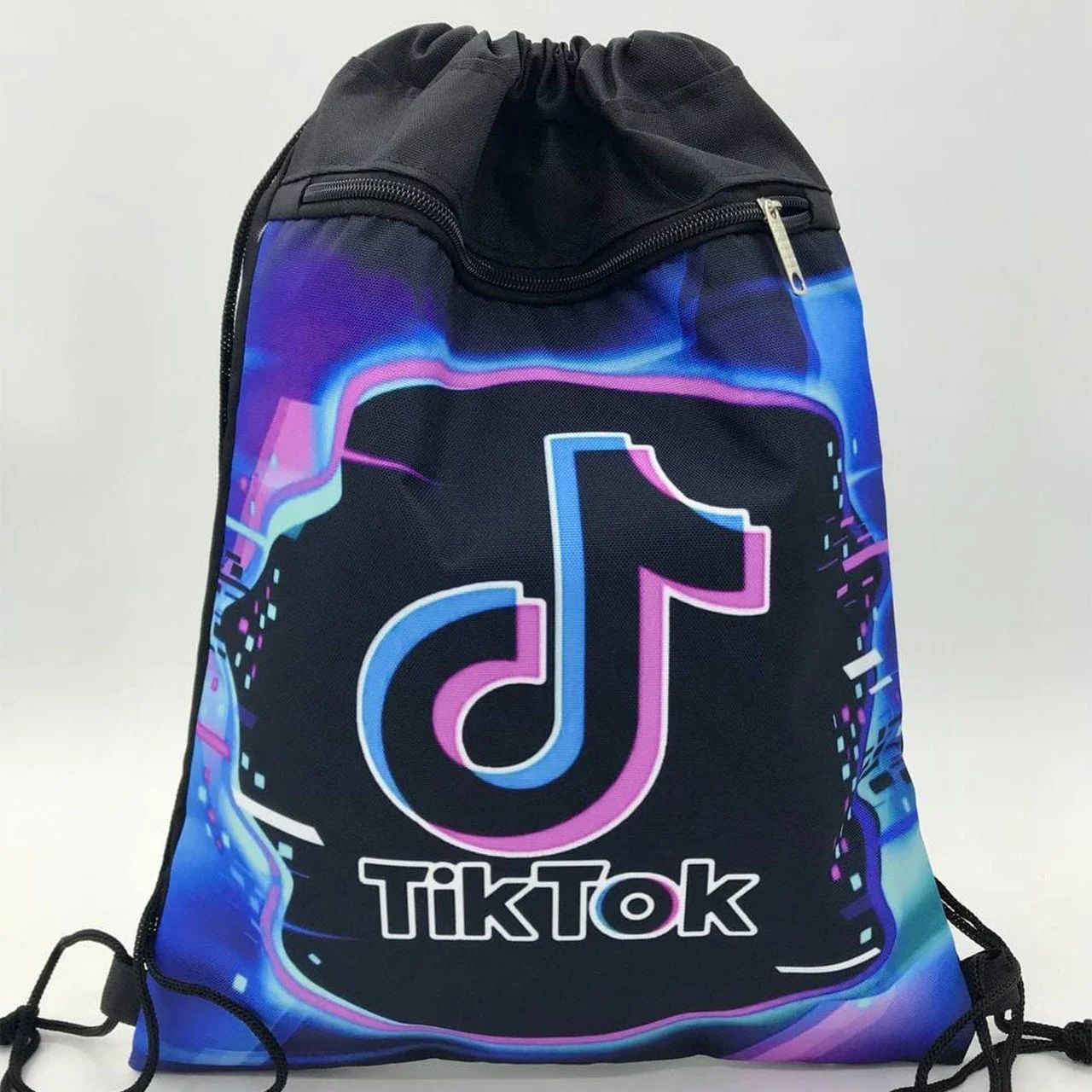 

Рюкзак мешок для обуви и спортивной формы детский TikTok