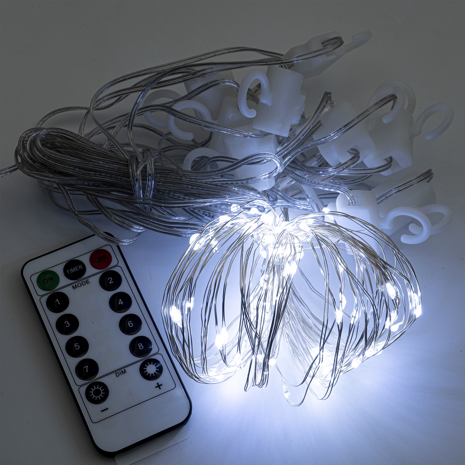

Светодиодная гирлянда Altalusse INL-2106U-100 100LED 3 м/10 шт х 1 м 8 режимов USB с пультом ДУ Холодный (INL-2106U-100 Cold)