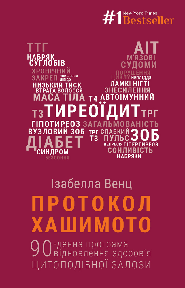 

Протокол Хашимото. 90-денна програма відновлення здоров’я щитоподібної залози - Ізабелла Венц (9789669935847)