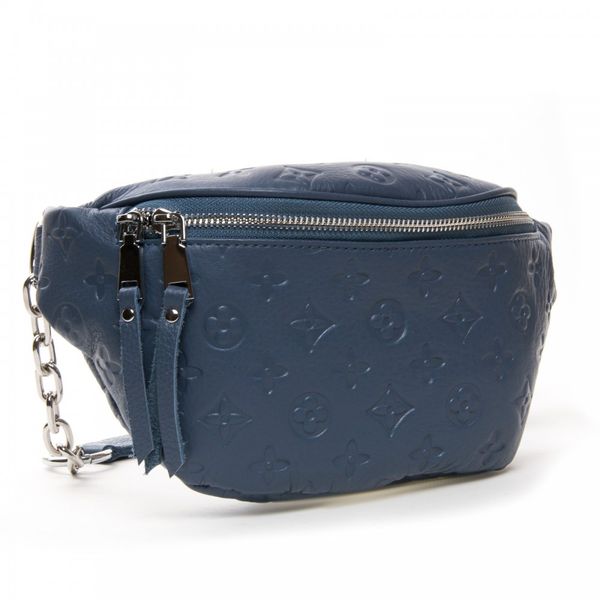 

Женская кожаная сумка классическая ALEX RAI 01-12 21-83100-9 l-blue