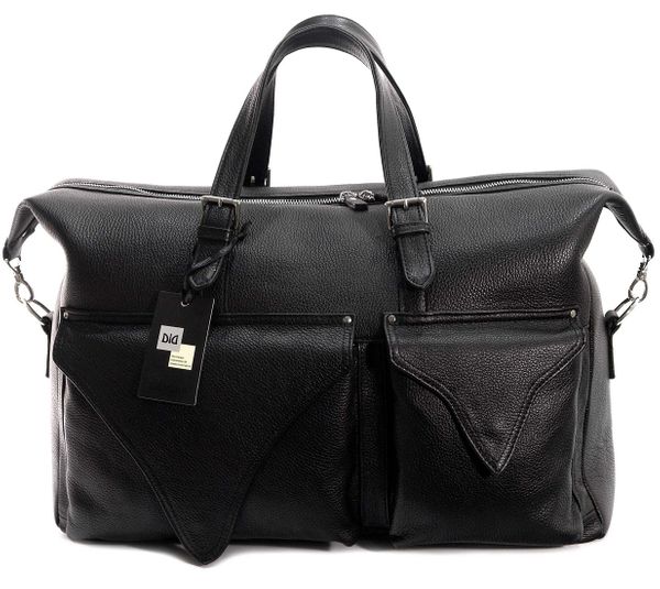 

Стильная вертикальная кожаная сумка Diamond 71-0023 black