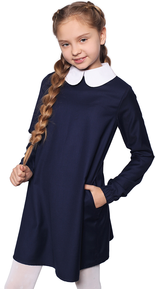 

Платье с длинными рукавами Timbo Ella P52496 ШФ 116 см Синее