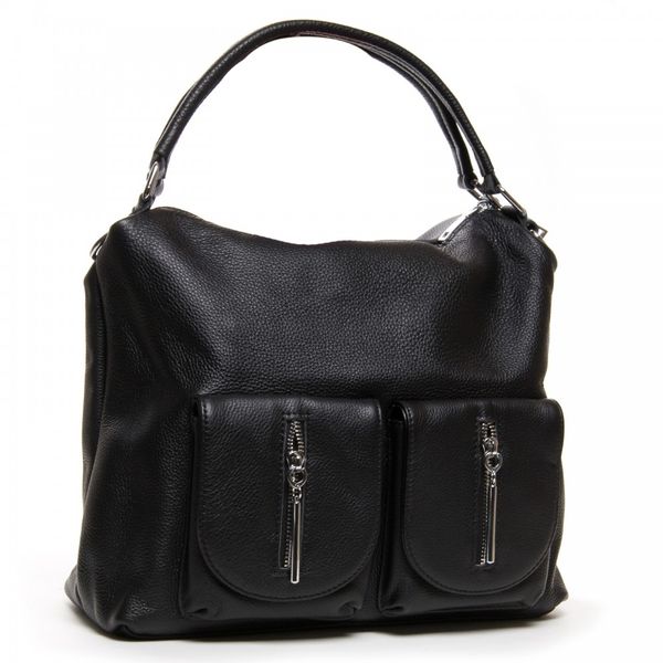

Женская кожаная сумка классическая ALEX RAI 01-12 25-83105-9 black