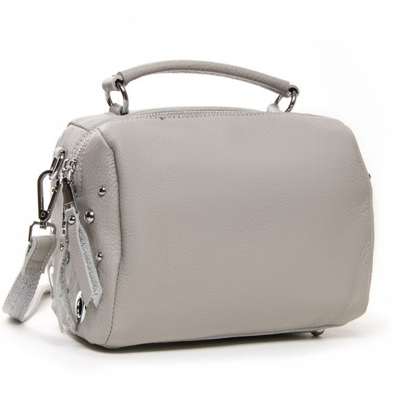 

Женская кожаная сумка классическая ALEX RAI 01-12 30-7118-9 l-grey