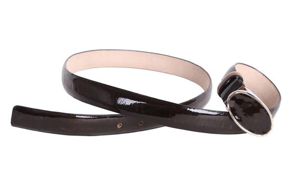 

Женский узкий ремень D-Belts S0424 янтарный (115 см х 2.5 см)