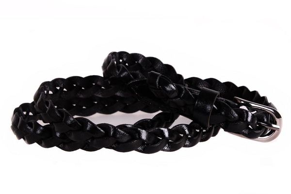

Женский узкий ремень D-Belts S0446 черный (105 см х 2 см)