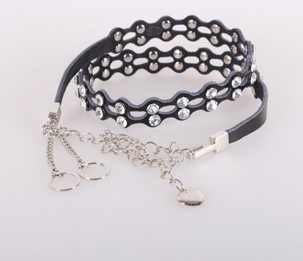 

Красивый пояс для платья D-Belts S0922 черный (110 см х 2 см)