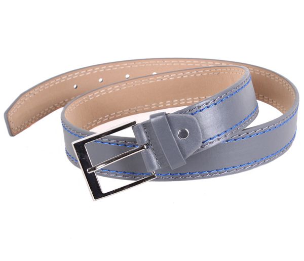 

Стильный ремень мужской эко кожа D-Belts S0929 серый (115 см х 4 см)