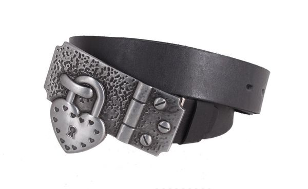 

Женский кожаный ремень под джинсы D-Belts S0396 черный (130 см х 4 см)