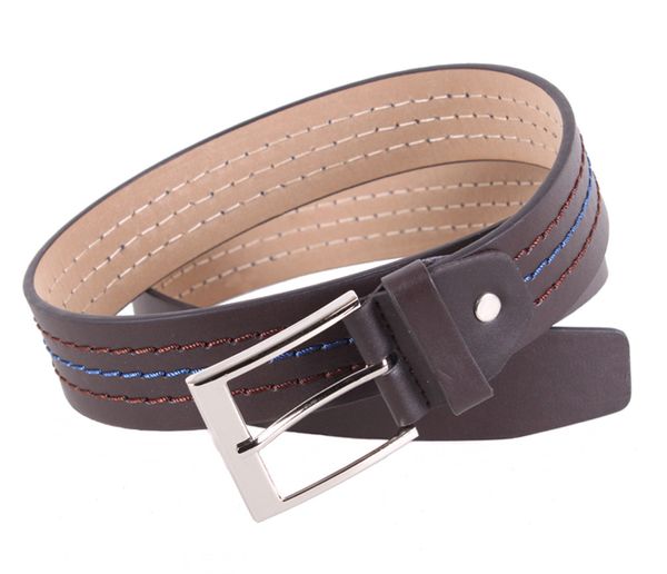 

Необычный ремень в джинсы эко кожа D-Belts S0930 коричневый (100-115 см х 4 см)