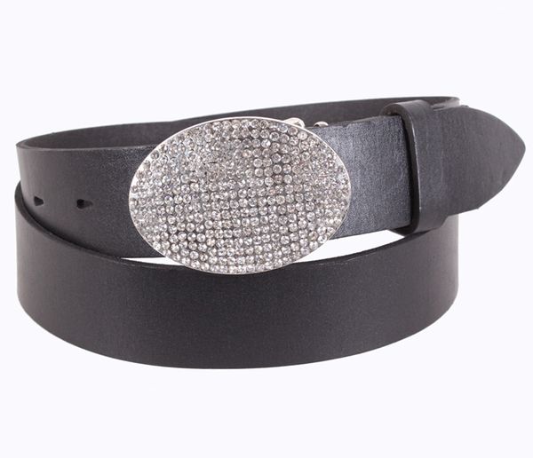 

Ремень женский джинсовый D-Belts S0998 черный (115 см х 4 см)