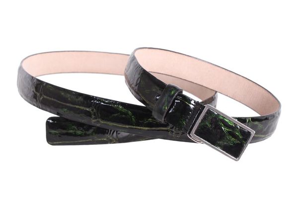 

Женский узкий ремень кожа D-Belts S0418 разноцветный (115 см х 2.5 см)