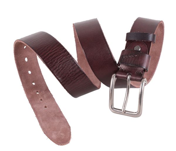 

Мужской ремень из кожи буйвола D-Belts S1023 коричневый (115-125 см х 4 см)