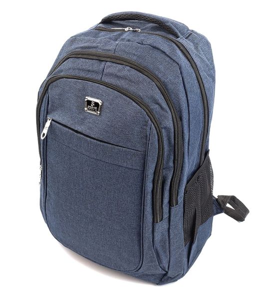 

Текстильный городской рюкзак Sports JZ NS-RT0219 30х46х20см синий