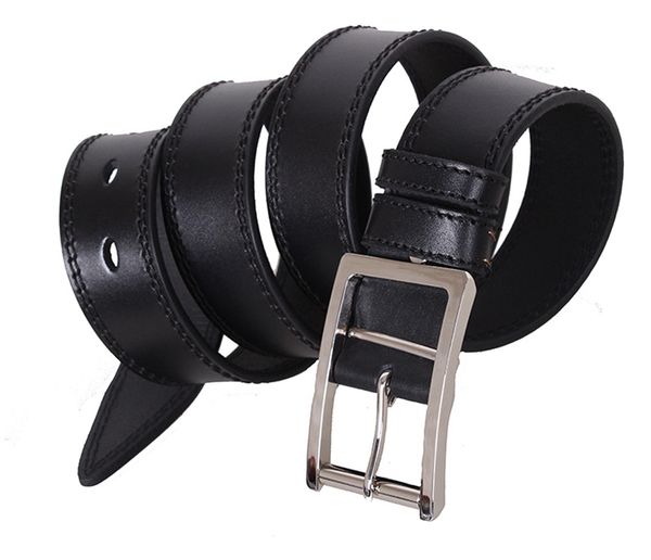

Мужской кожаный ремень D-Belts S1379 черный (115-125 см х 4 см)