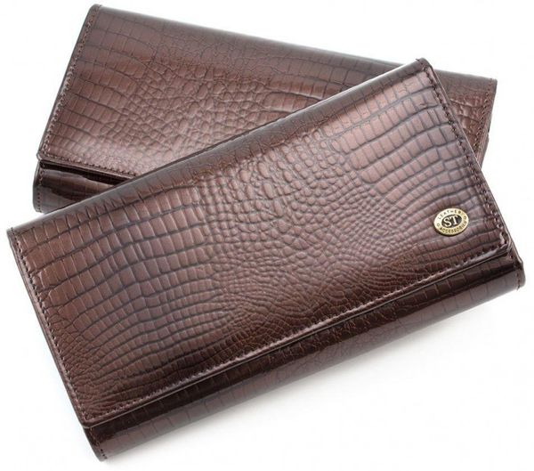 

Женский кошелек кожаный ST Leather 98275 Коричневый