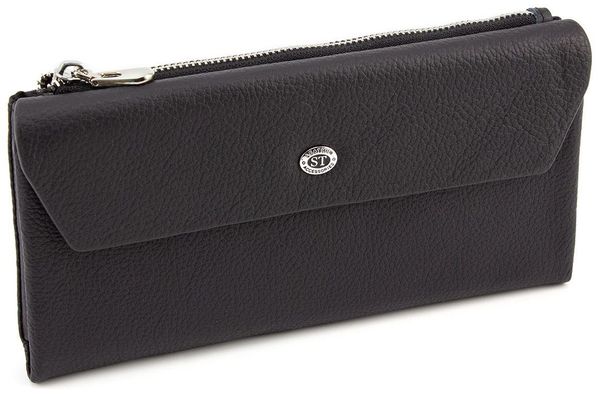 

Клатч- кошелек кожаный ST Leather (ST42) 98486 Черный