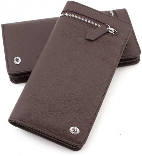 

Мужской кожаный кошелек ST Leather 98433 Коричневый