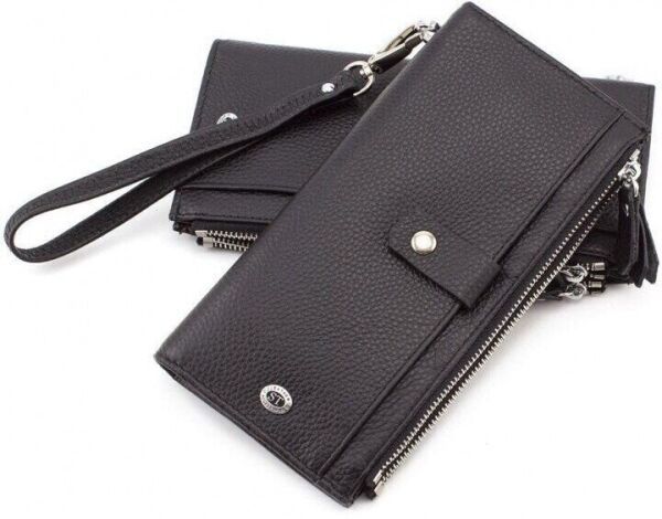 

Клатч- кошелек из натуральной кожи ST Leather 98499 Черный