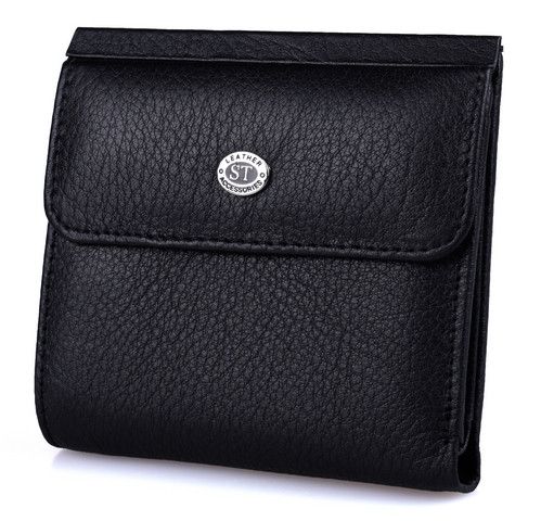 

Кожаный кошелек ST Leather 98414 Черный