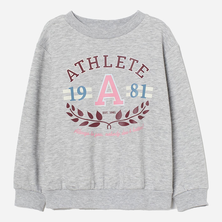 

Свитшот H&M 870518b36 98-104 см Серый