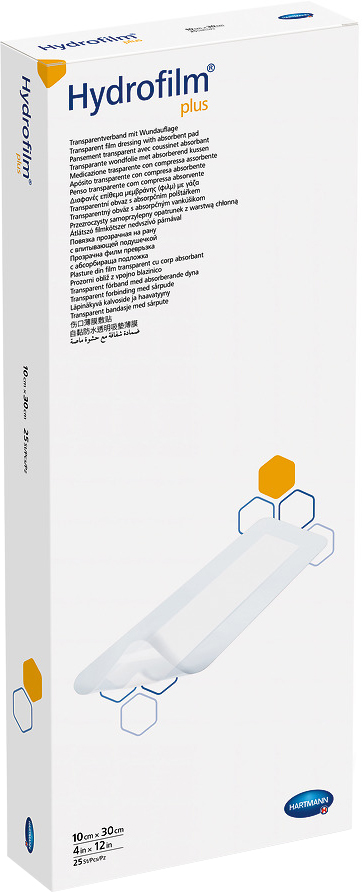 Пов'язка плівкова прозора з абсорбувальною подушечкою Hartmann ...