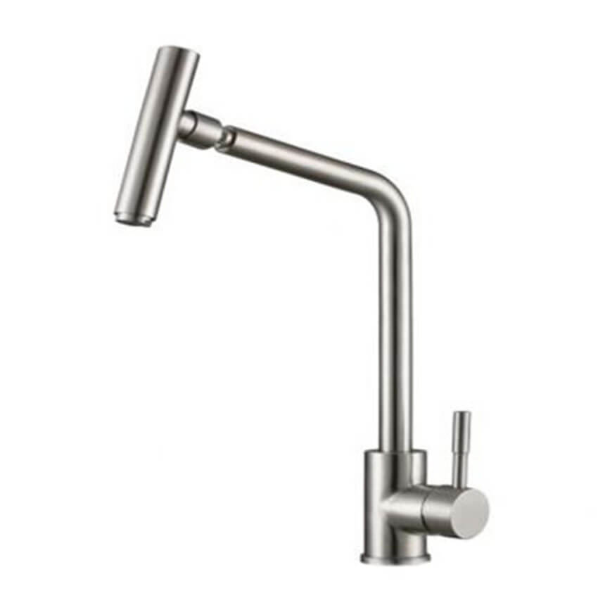 

Смеситель для кухни Gerts 8108 нержавеющая сталь