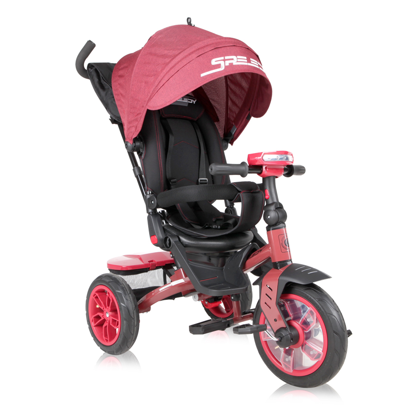 

Велосипед 3х кол. Lorelli SPEEDY AIR (red/black)