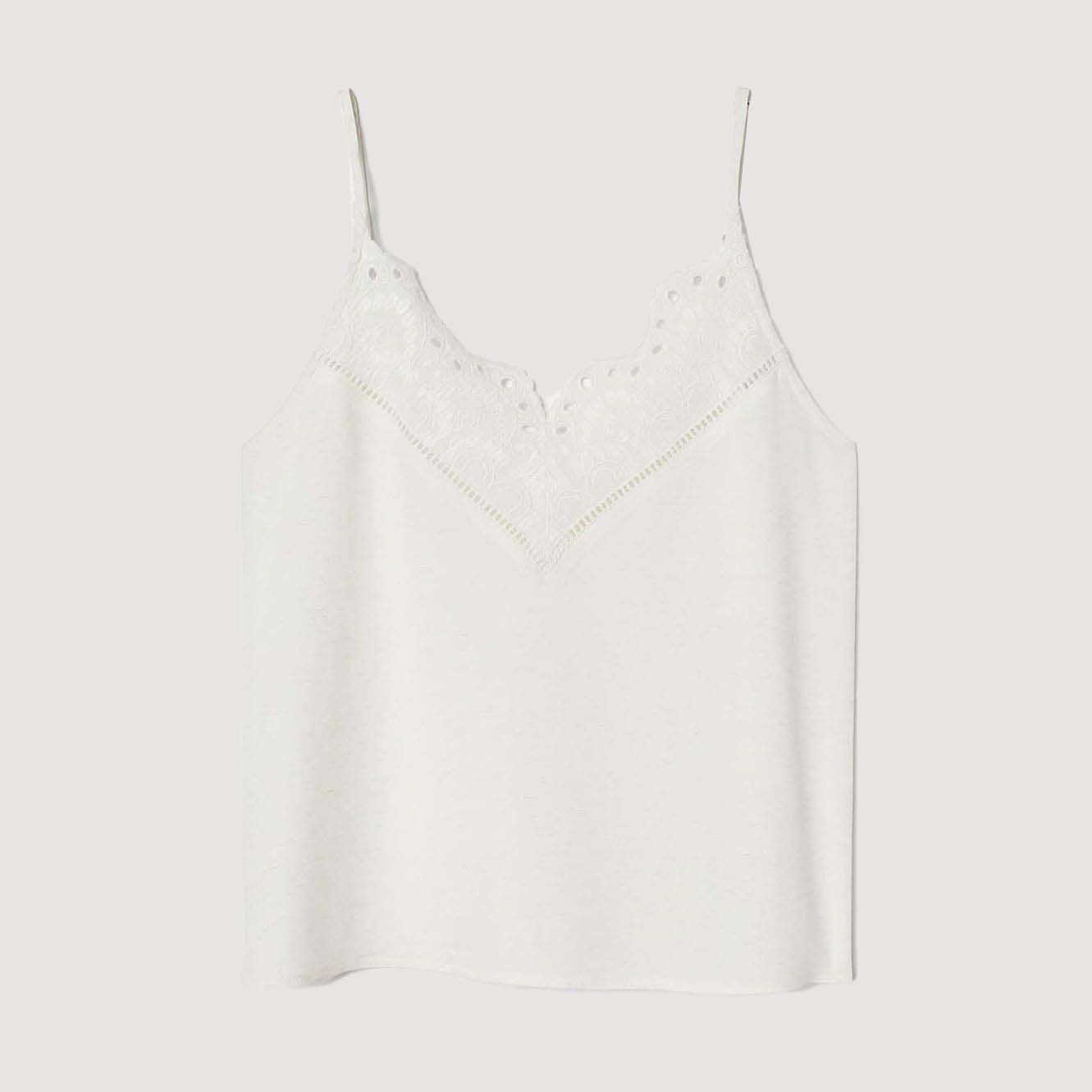 

Топ H&M 0707738_б  Белый, Топ H&M 0707738_б 32 Белый