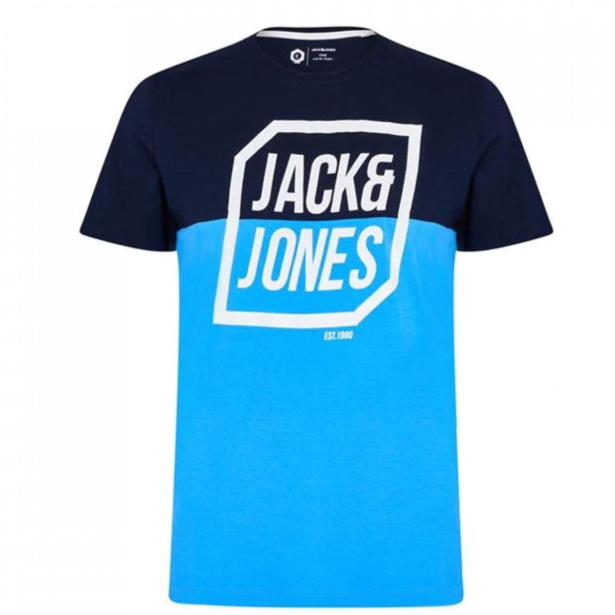 

Футболка Jack and Jones Half Logo Maritime/Azure,  (44, Футболка Jack and Jones Half Logo Maritime/Azure, S (44)