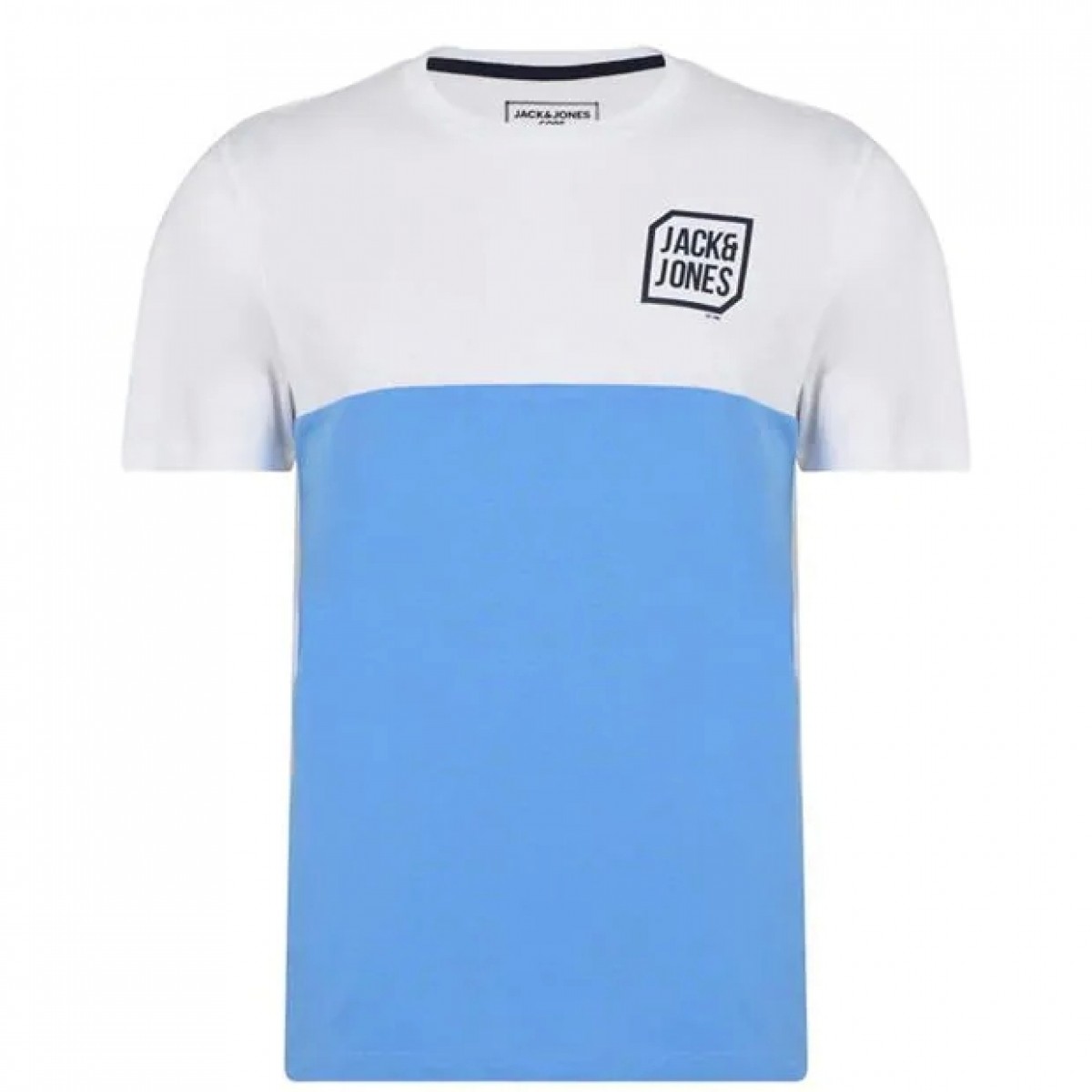 

Футболка Jack and Jones Half Logo Chest Azure/Wht/Sky, XXL (52)