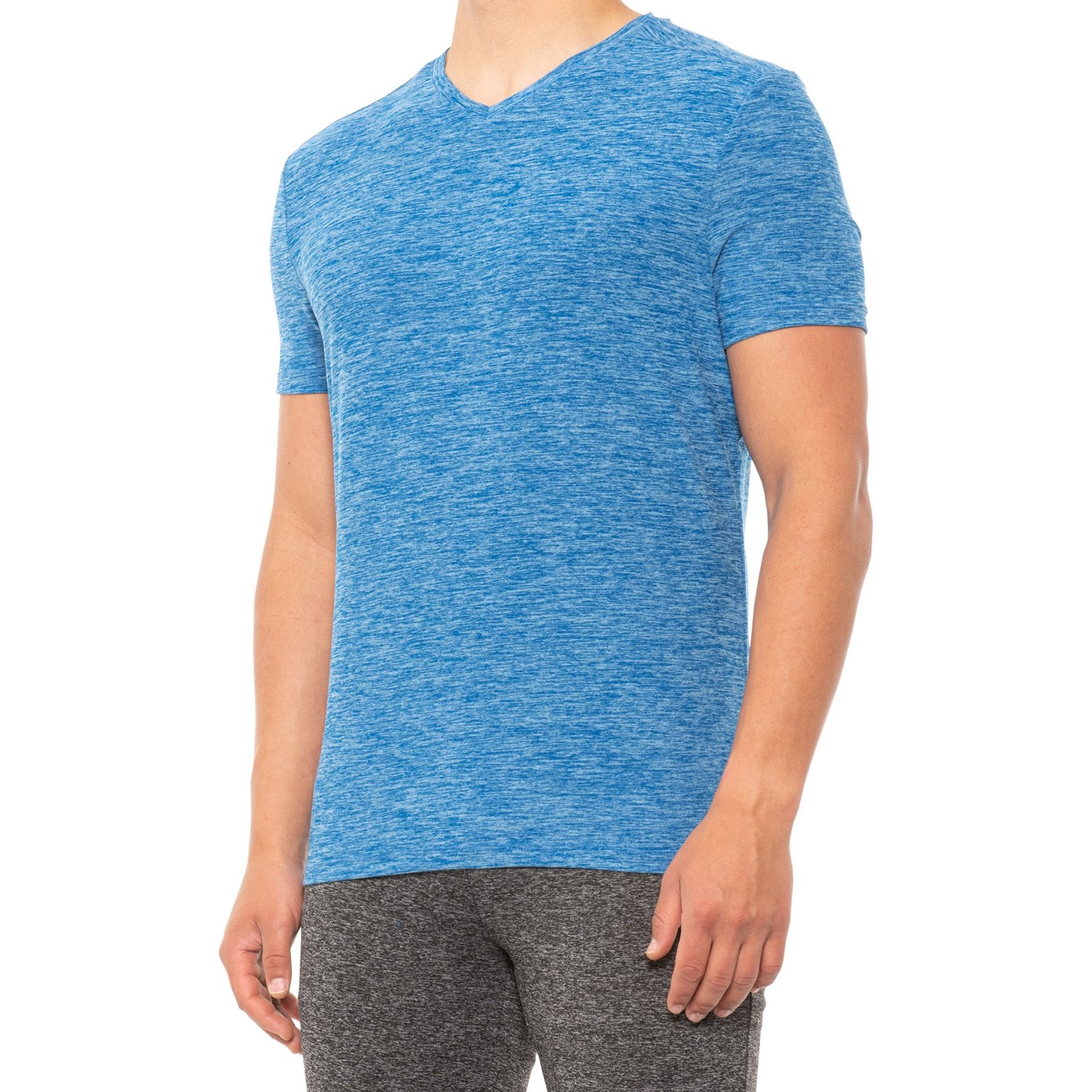 

Футболка Kyodan Moss Jersey V-Neck T-Shirt - Coastal Heather, S (44)