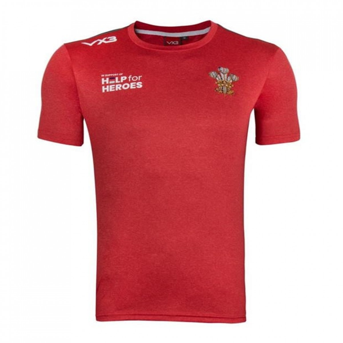 

Футболка VX-3 Help 4 Heroes Wales Red, XXXL (54)