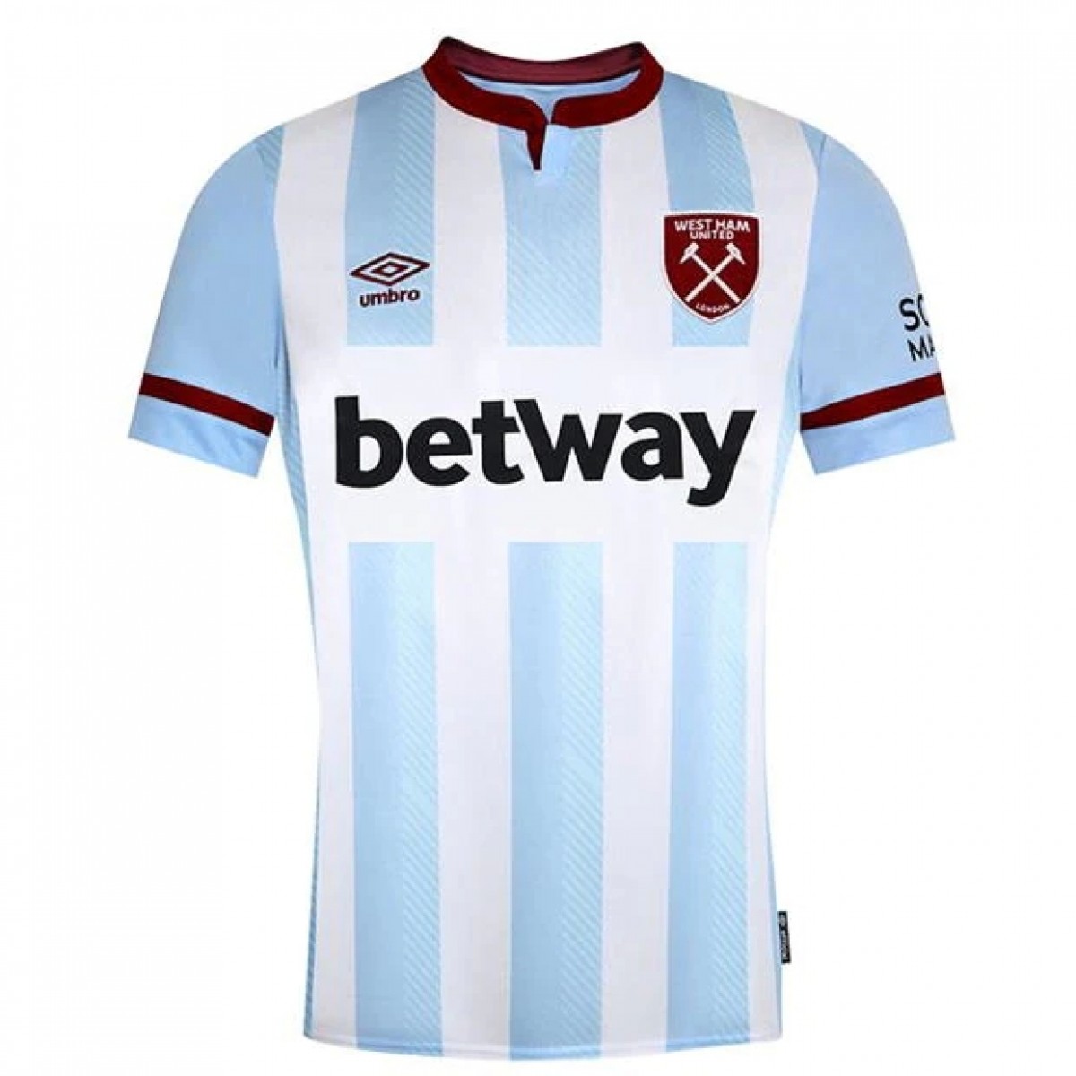 

Футболка Umbro West Ham United Away Shirt 2021 2022 Sky/White,  (46, Футболка Umbro West Ham United Away Shirt 2021 2022 Sky/White, M (46)