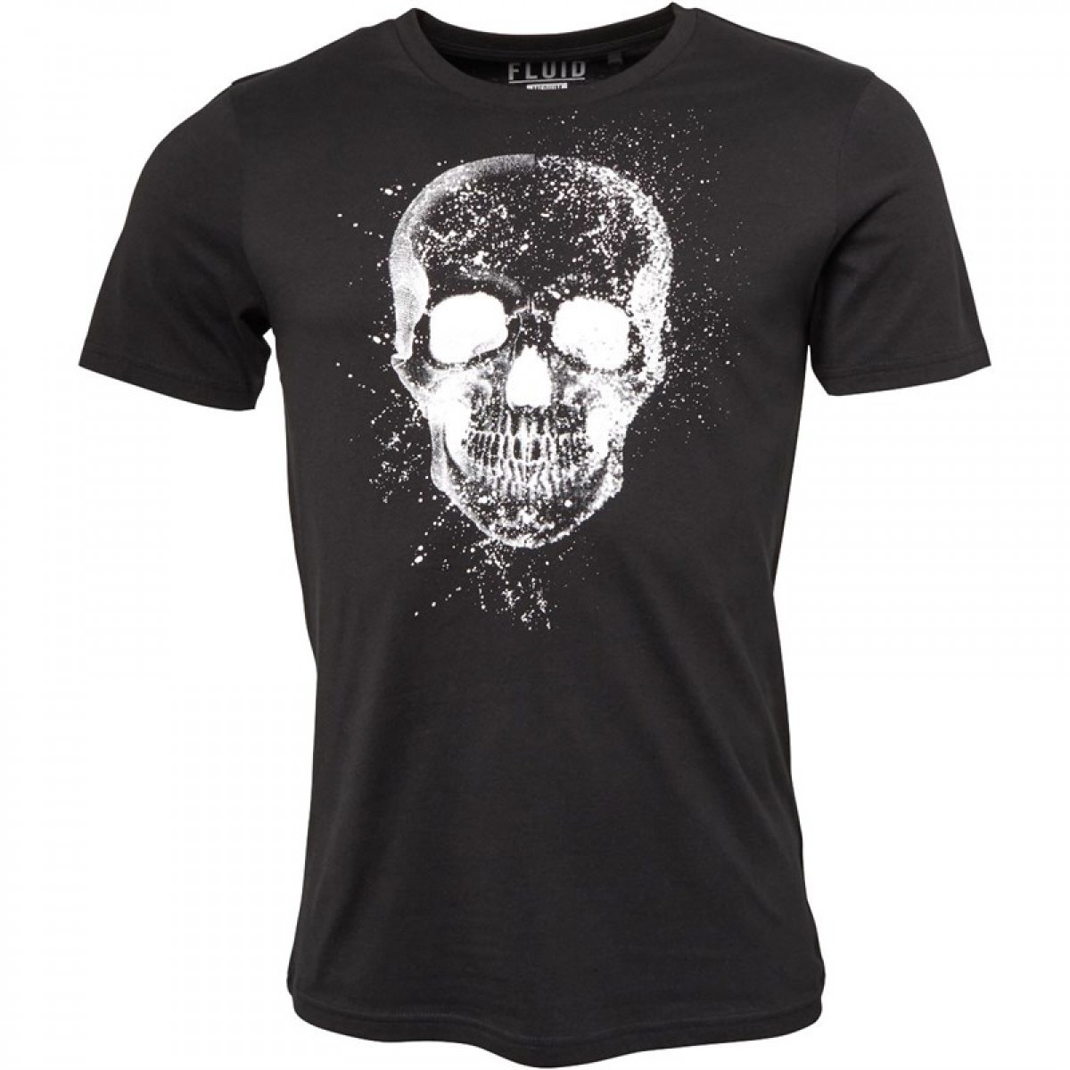 

Футболка Fluid Skull Print Black Black, M (46)