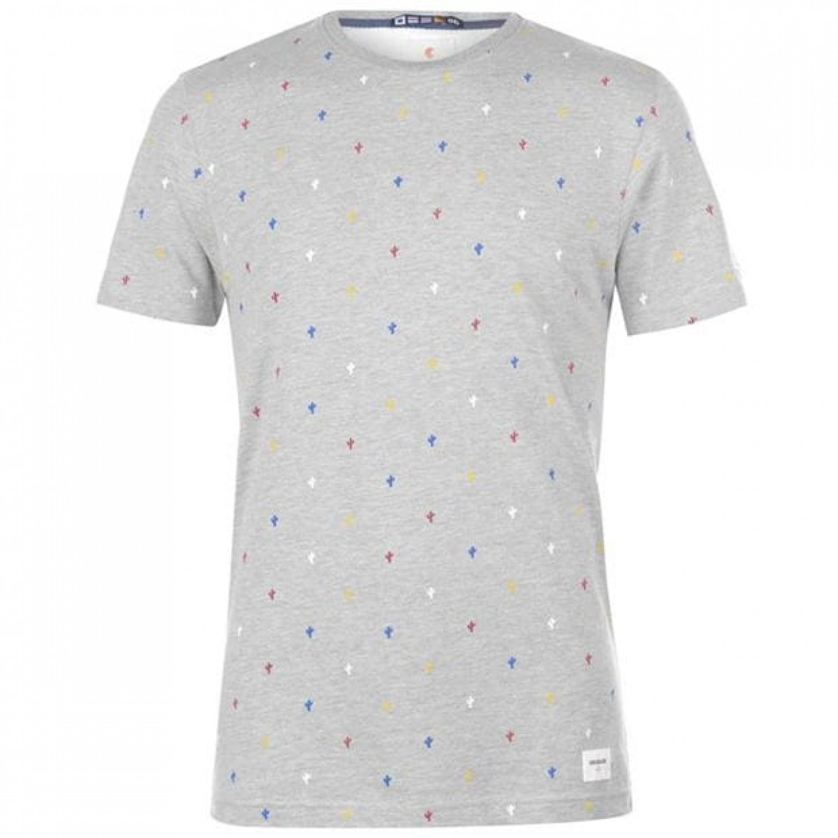 

Футболка SoulCal Deluxe AOP Flag Grey Marl, S (44)
