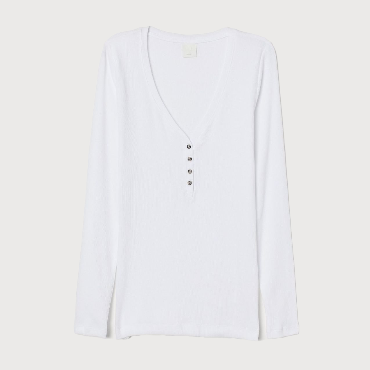 

Лонгслив H&M 0819520_белый  Белый, Лонгслив H&M 0819520_белый L Белый