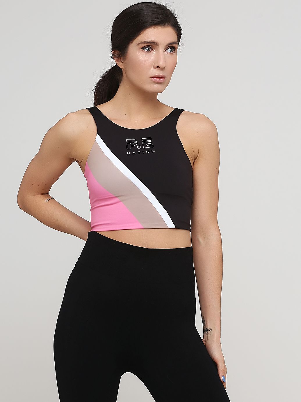 

Спортивный топ H& 0833722_P.E  Черный, Спортивный топ H&M 0833722_P.E M Черный