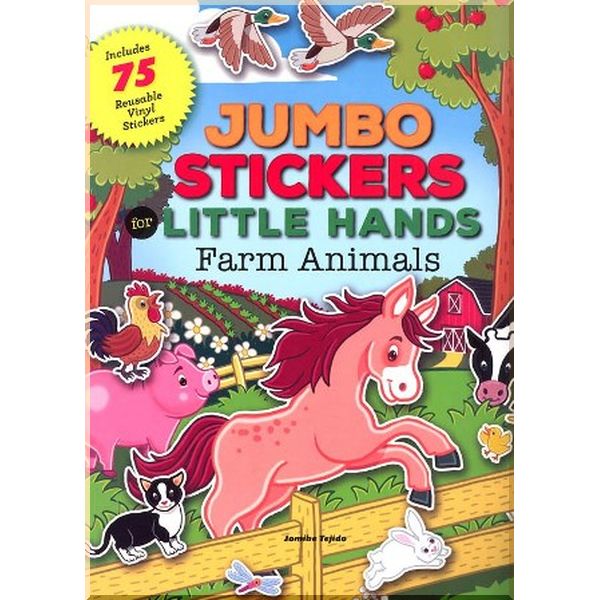 

MoonDance Press Jumbo Stickers for Little Hands: Farm Animals. Jomike Tejido. ISBN:9781633221222