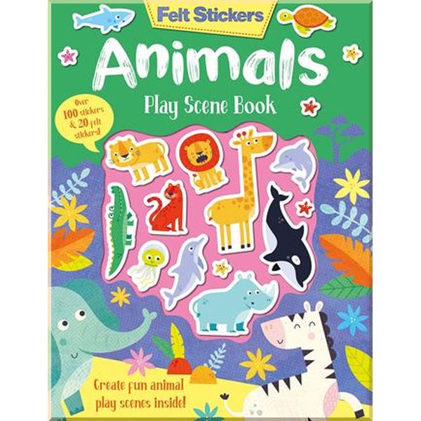 

Imagine That Felt Stickers: Animals Play Scene Book. Kit Elliot, Gareth Williams. ISBN:9781789585155