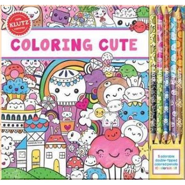 

Klutz Coloring Cute. Klutz. ISBN:9781338103984