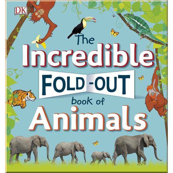 

DK The Incredible Fold-Out Book of Animals. Dorling Kindersley. ISBN:9780241276372
