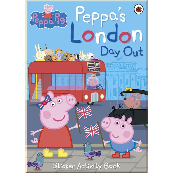 

Ladybird Peppa's London Day Out Sticker Activity Book. Ladybird. ISBN:9780241299494