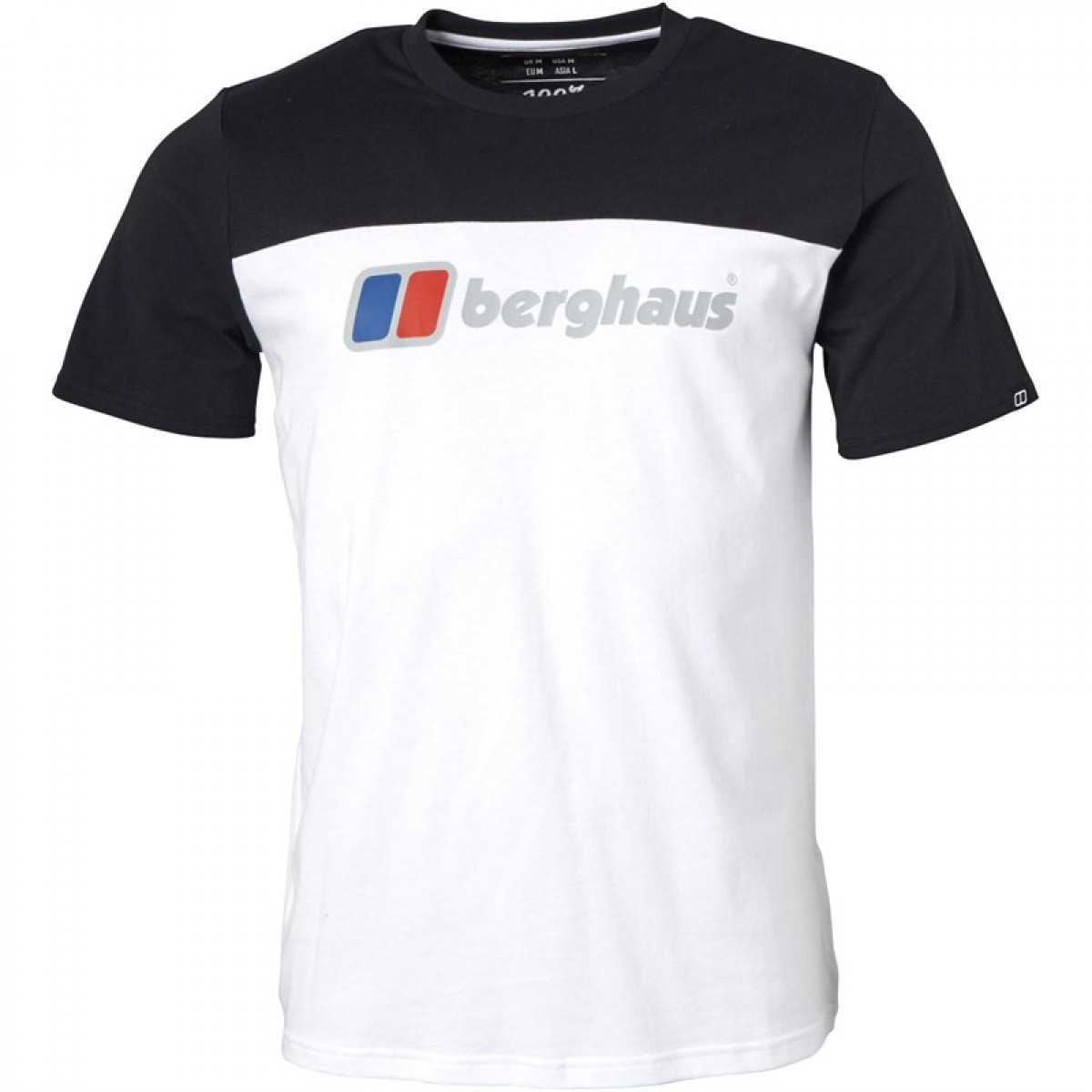

Футболка Berghaus Organic Colour Split White/Black White, XS (42)
