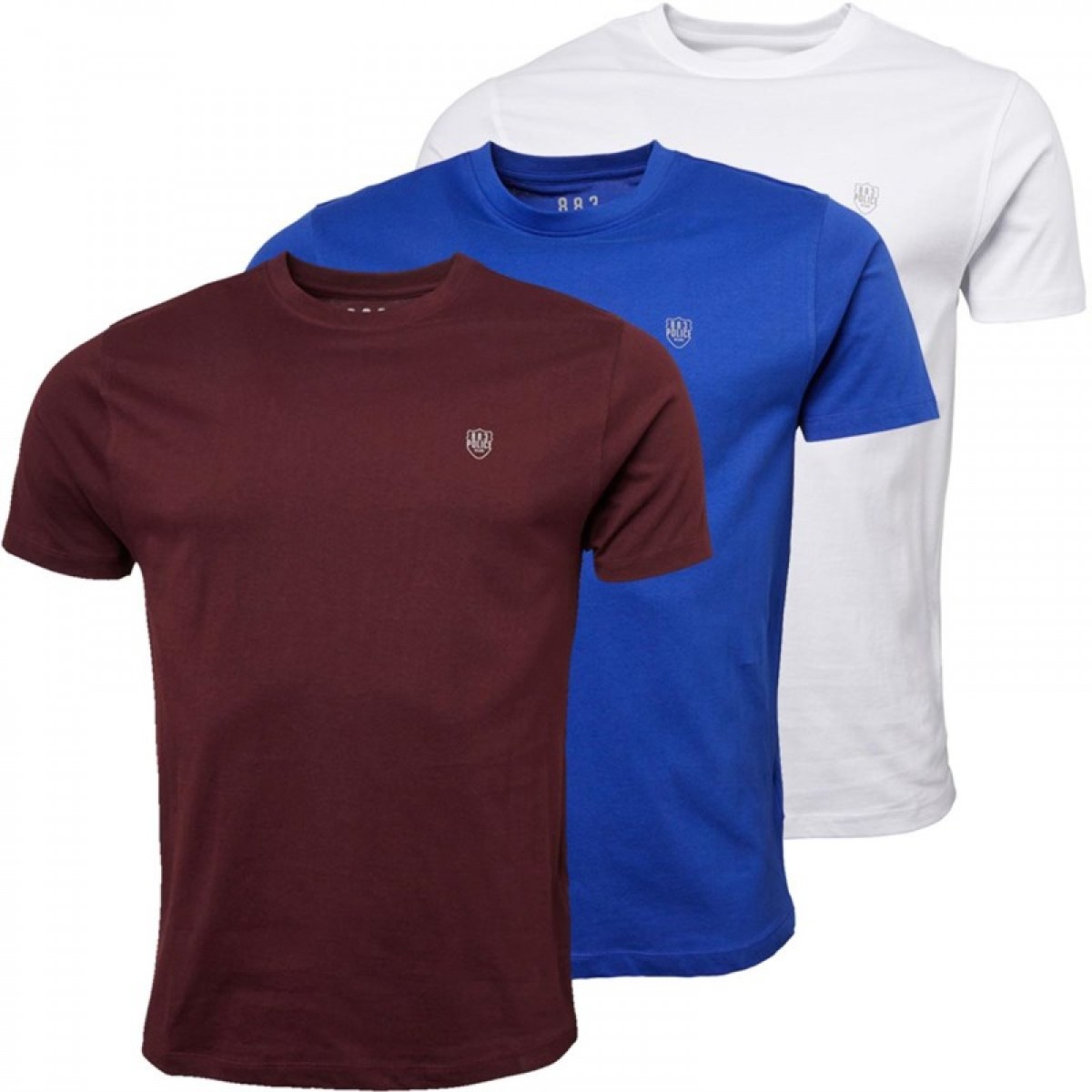 

Футболка 883 Police Forbes Three Pack s Electric Blue/White/Burgundy Multi,  (48, Футболка 883 Police Forbes Three Pack s Electric Blue/White/Burgundy Multi, L (48)