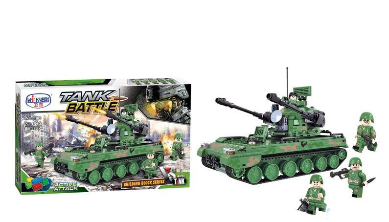 

Конструктор WINNER 1309 АРМИЯ - Танк (517 дет.)