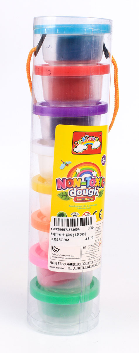 

Набор разноцветного пластилина Mini Mio Light Clay Rainbow Team 8 шт (ПЛС607/360А)