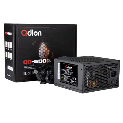 

Блок питания Qdion 500W (QD-500DS 80+)