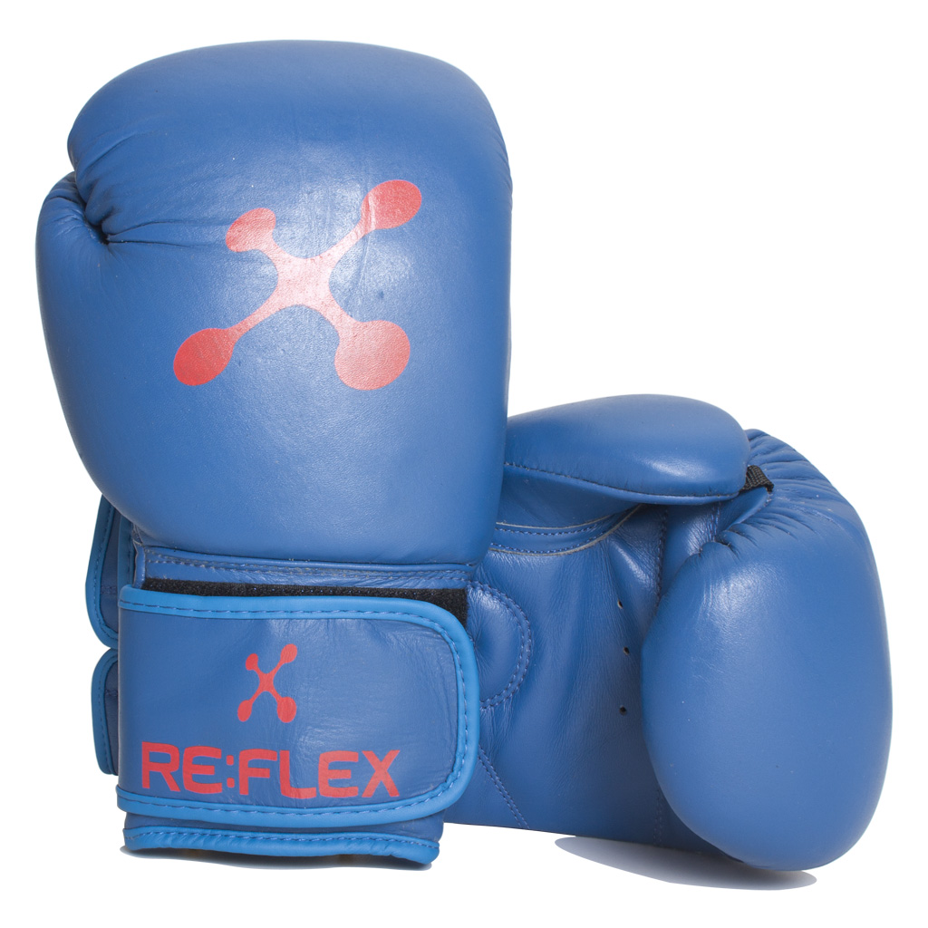 

Боксерские перчатки RE:FLEX BXG-2000 кожанные 10 унций Синий (00044936)