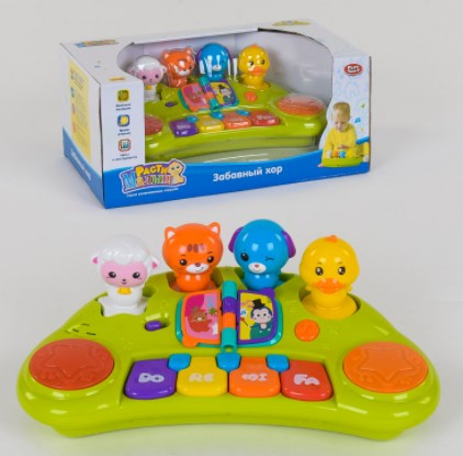 

Пианино "Забавный хор" 7731 Play Smart, свет, звук
